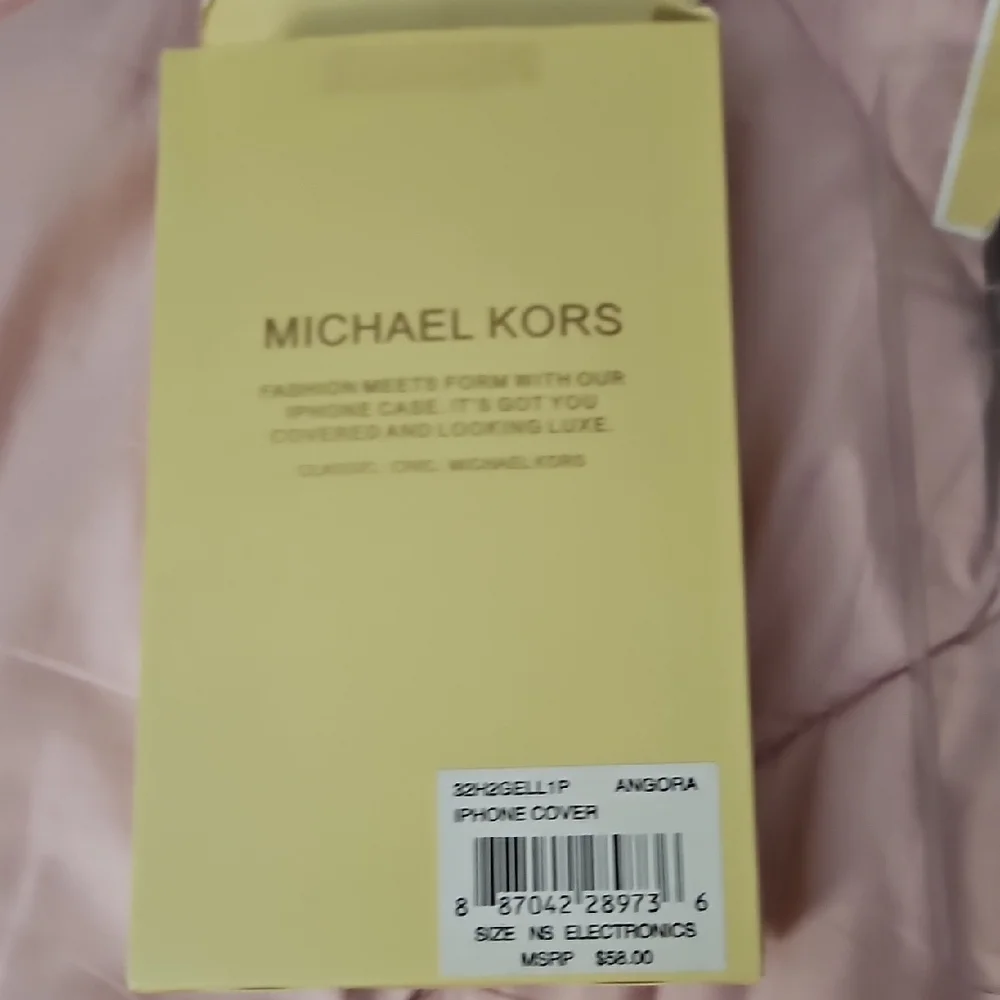 Michael Kors Studded Black Phone Case Vintage